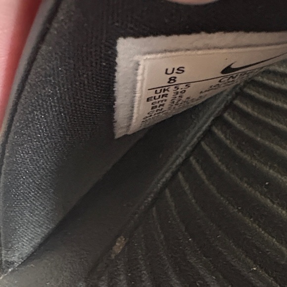 Nike Black and White Slide Sandals - Picture 2 of 6